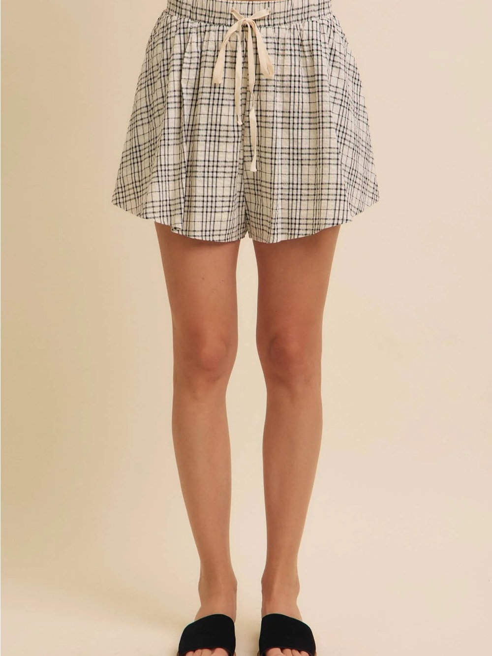 Bohme Blue Plaid Skort Women’s Size M Lined Cottagecore NWT